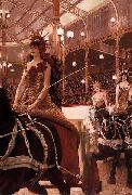 James Tissot The Ladies of the Cars oil painting on canvas